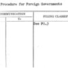 Sales Procedure for Foreign Governments