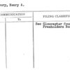 Salisbury, Henry A.