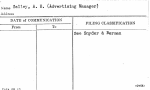 Salley, A.E. (Advertising Manager)