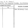 Salsbury, E.F. (Pres.)