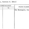Salter, Patricia G. (Miss)