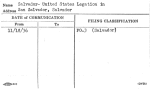 Salvador- United States Legation in