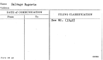 Salvage Reports