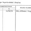 Salvage Reports-Model Display