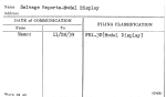 Salvage Reports-Model Display