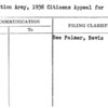 Salvation Army, 1938 Citizens Appeal for