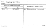 Sampling Operations