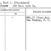 Sams, Earl C. (President)
