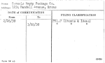 Samuels Empty Package Co.