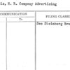 Samuels, H.R. Company Advertisng