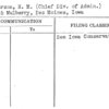 Sanderson, H.M. (Chief Div. of Admin.)