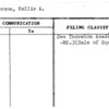 Sanderson, Hollis A.
