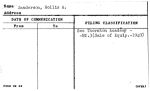 Sanderson, Hollis A.