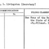 Sands, L. Livingston (Secretary)