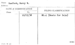 Sanford, Harry W.