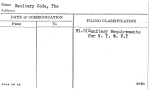 Sanitary Code, The