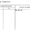 Sanitary Inspection