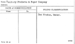 Sanitary Products & Paper Company