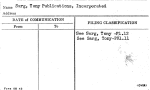 Sarg, Tony Publications, Incorporated