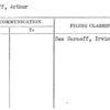 Sarnoff, Arthur
