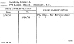 Sarokin, Edward A.