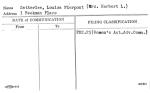 Satterlee, Louisa Pierpont (Mrs. Herbert L.)