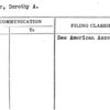 Sattler, Dorothy A.