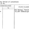 Saturday Review of Literature