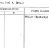 Saunders, Carl A. (Mrs.)