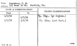 Saunders, F.M.