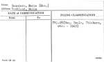 Saunders, Marie (Mrs.)