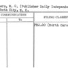 Saunders, W.O. (Publisher Daily Independent)
