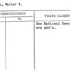 Saunders, Walter F.