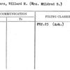 Saunders, Willard H. (Mrs. Mildred B.)