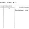 Savings Bank, Albany, N.Y.