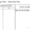 Savings Fund - Operating Plan