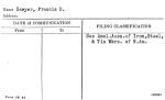Sawyer, Francis D.