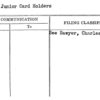 Sawyer Junior Card Holders