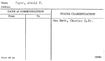 Sayer, Arnold C.