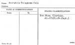 Scarsdale Telephone Call
