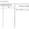Schader, Frank C.