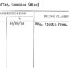 Schaeffer, Consolee (Miss)