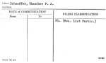 Schaeffer, Theodore F.J.