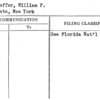 Schaeffer, William F.