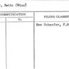 Schafer, Bette (Miss)
