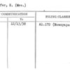 Schaffer, E. (Mrs.)