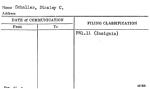 Schaller, Stanley C.