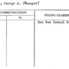 Scharf, George A. (Manager)