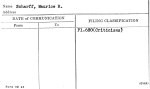 Scharff, Maurice R.