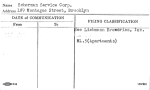 Scharman Service Corp.